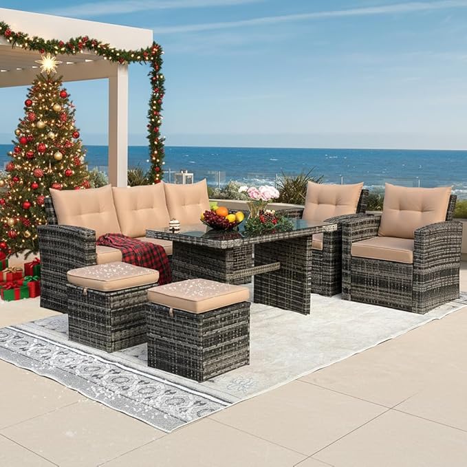 6 Pieces Patio Furniture Set