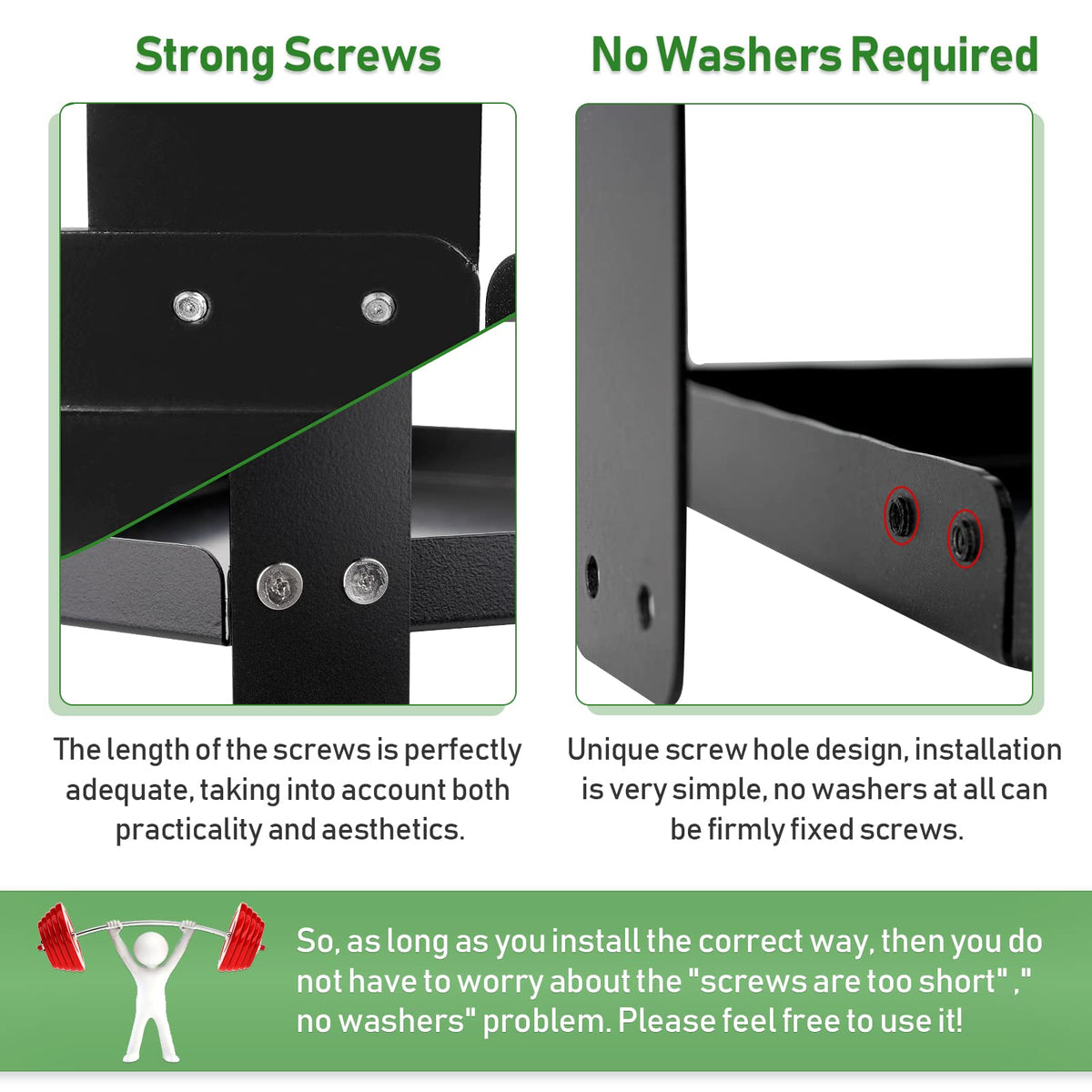 Olpchee Office Cubicle Shelf, Cubicle Storage, Shelf Organizer Accessories, Height Adjustable Hanging Corner Shelf with Adjustable Hooks (Black, Double Layer)