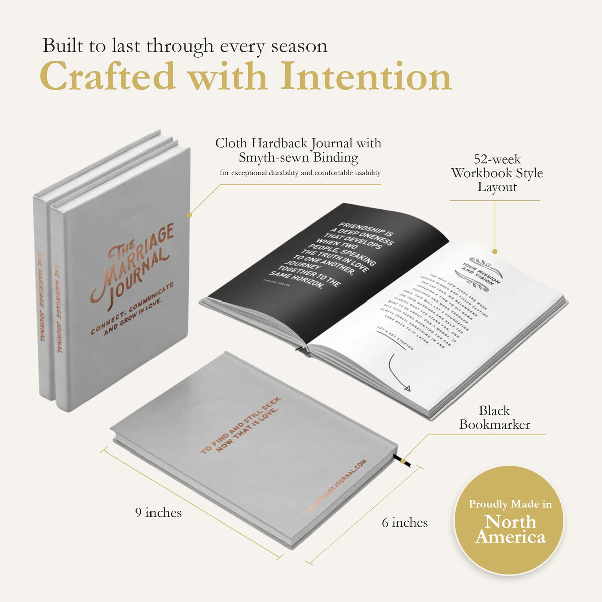 Beating 50 Percent The Marriage Journal - Couples Journal with 52-Week Devotionals & Guided Prompts to Strengthen Communication, Emotional Intimacy & Faith - Gift for Engaged & Married Couples