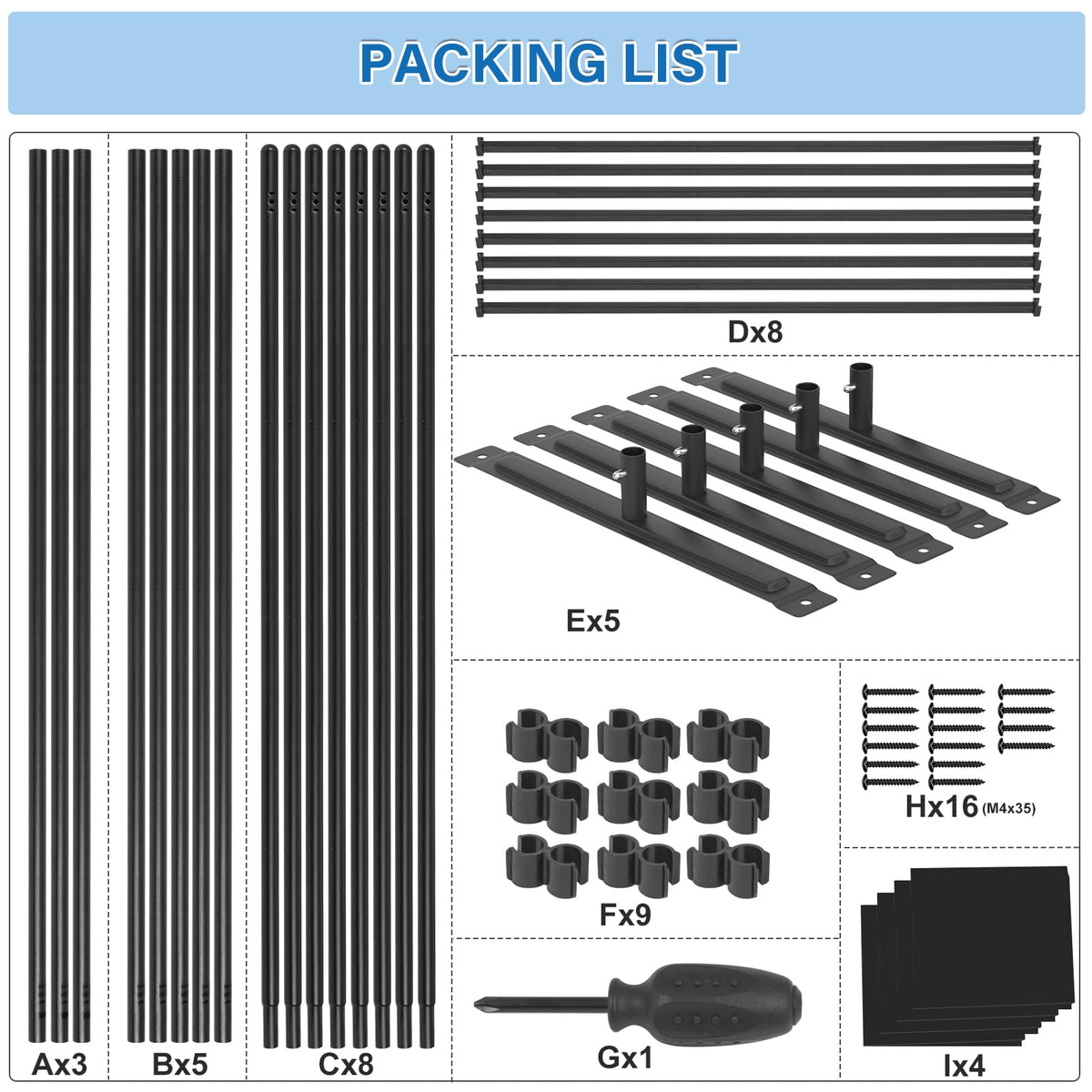 AKTOP 4 Panel Room Divider, 6FT Portable Wall Divider for Room Separation, 88"W Fabric Partition Room Dividers and Folding Privacy Screens, Freestanding Room Separators for Home Office Bedroom, Black