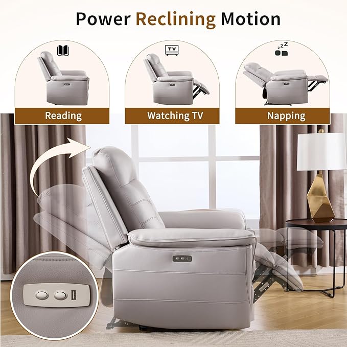 ANJ Power Recliner Chair Set of 2