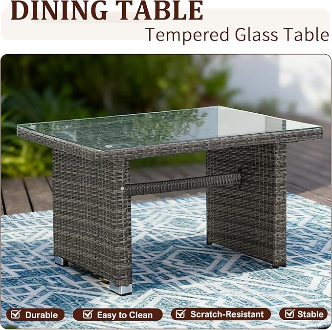 6 Pieces Patio Furniture Set