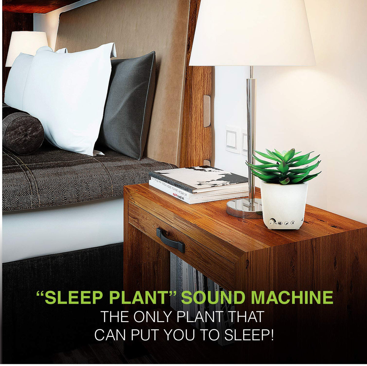 Sleep Plant - Sound Machine - Fan Sounds - White Noise - Nature Sounds