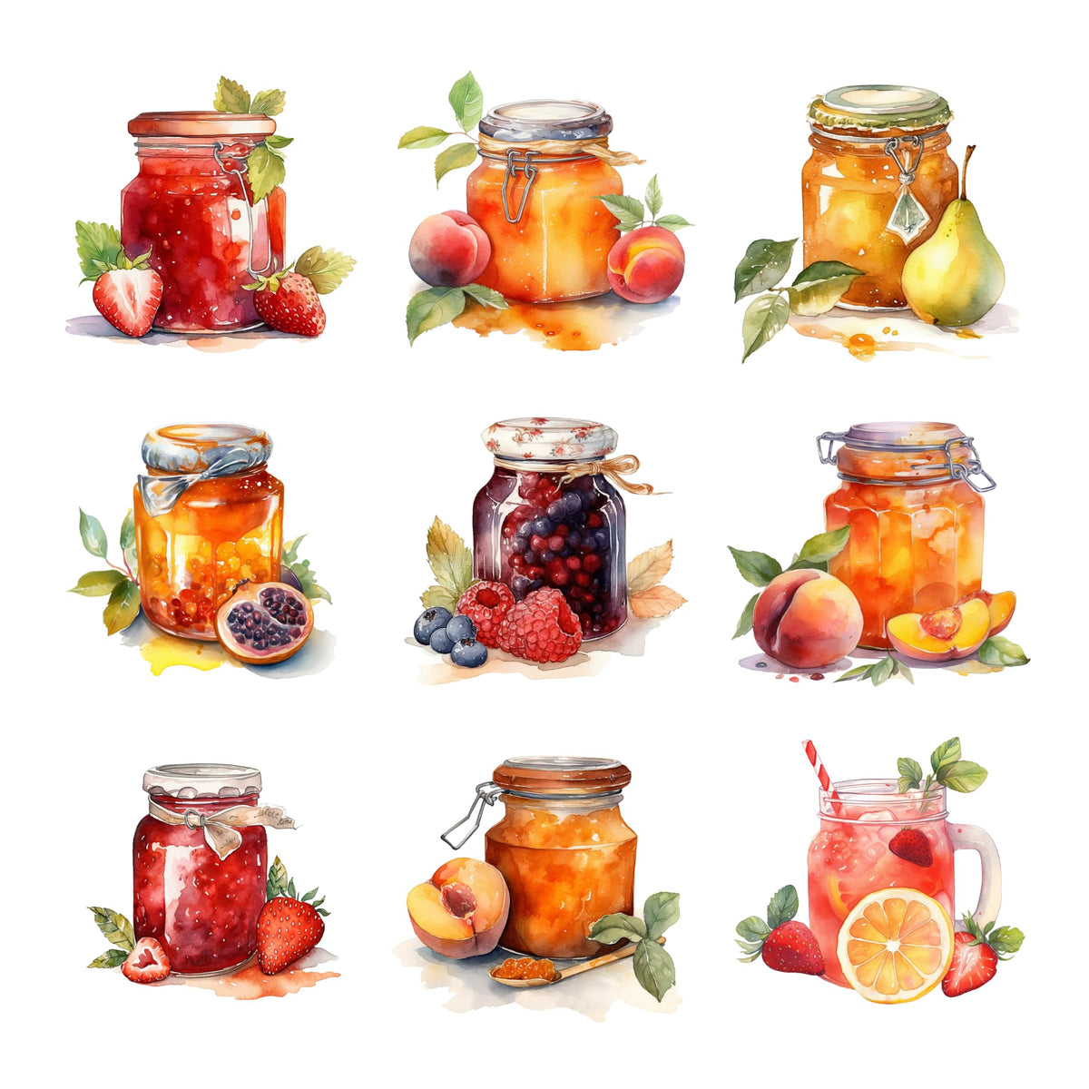 XERE 144 Pcs Mason Jar Four Seasons Sticker Book for Journaling Notebooks, Sketchbook, Bookmark Making, Junk Journal, Budget Planner, Scrapbook Art Supplies Stickers