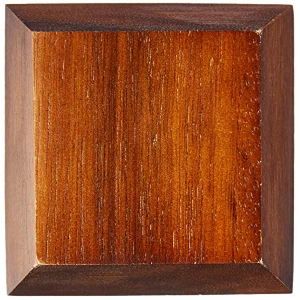 Lipper International Acacia Wood Small Square Bowls | For Condiments | Hand Wash Only | Brown | Set of 2