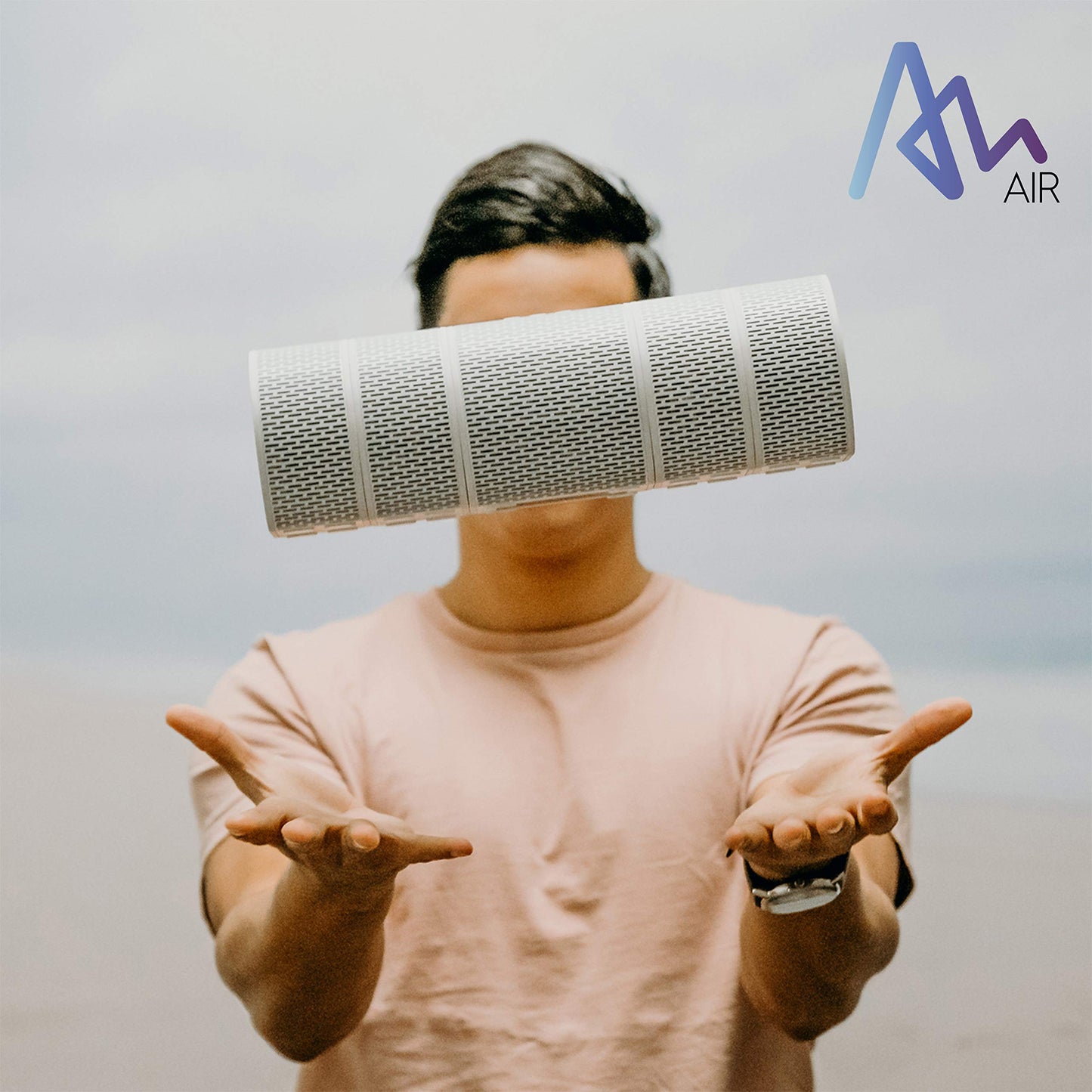 Air Audio The Worlds First Pull-Apart Wireless Bluetooth Speaker Portable Surround Sound and Multi-Room Use, White
