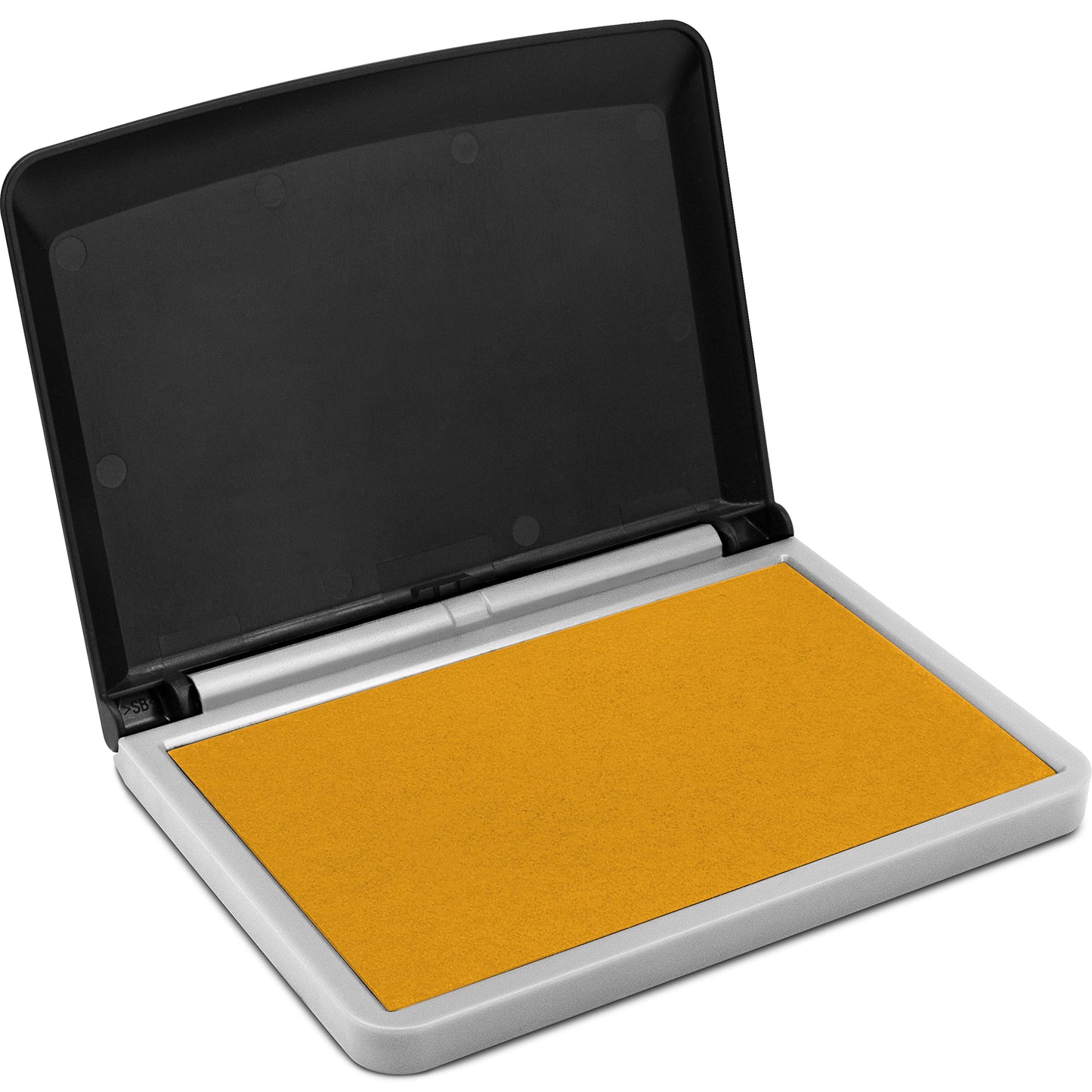 MaxMark Large Premium Dark Yellow Ink Stamp Pad - 2-3/4" by 4-1/4" - Premium Quality Felt Pad