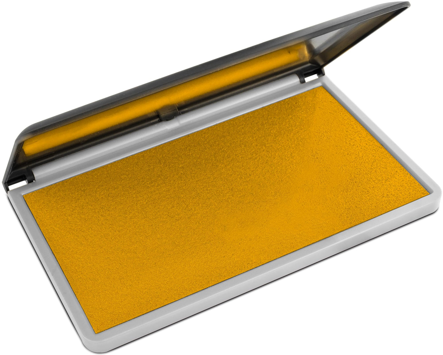 MaxMark Large Premium Dark Yellow Ink Stamp Pad - 3.5" x 6.25" - Quality Felt Pad