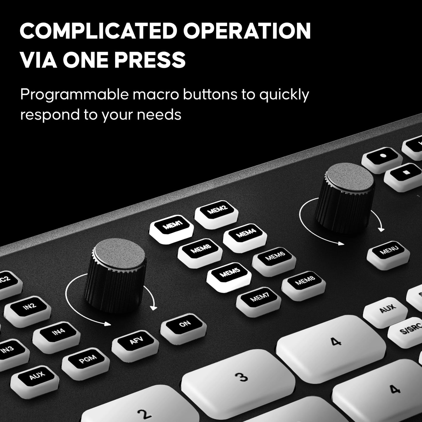 Osee GoStream Deck HDMI Pro Live Streaming Multi Camera Video Mixer Switcher with NDI Updatable