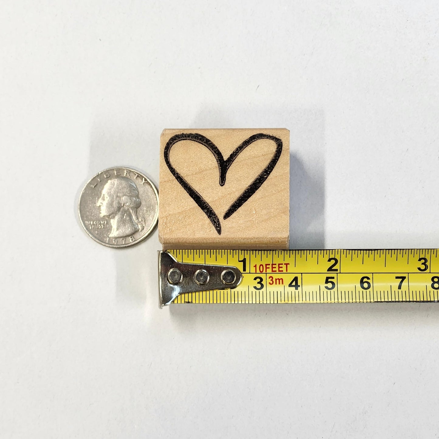 Valentine's Hearts Rubber Stamps