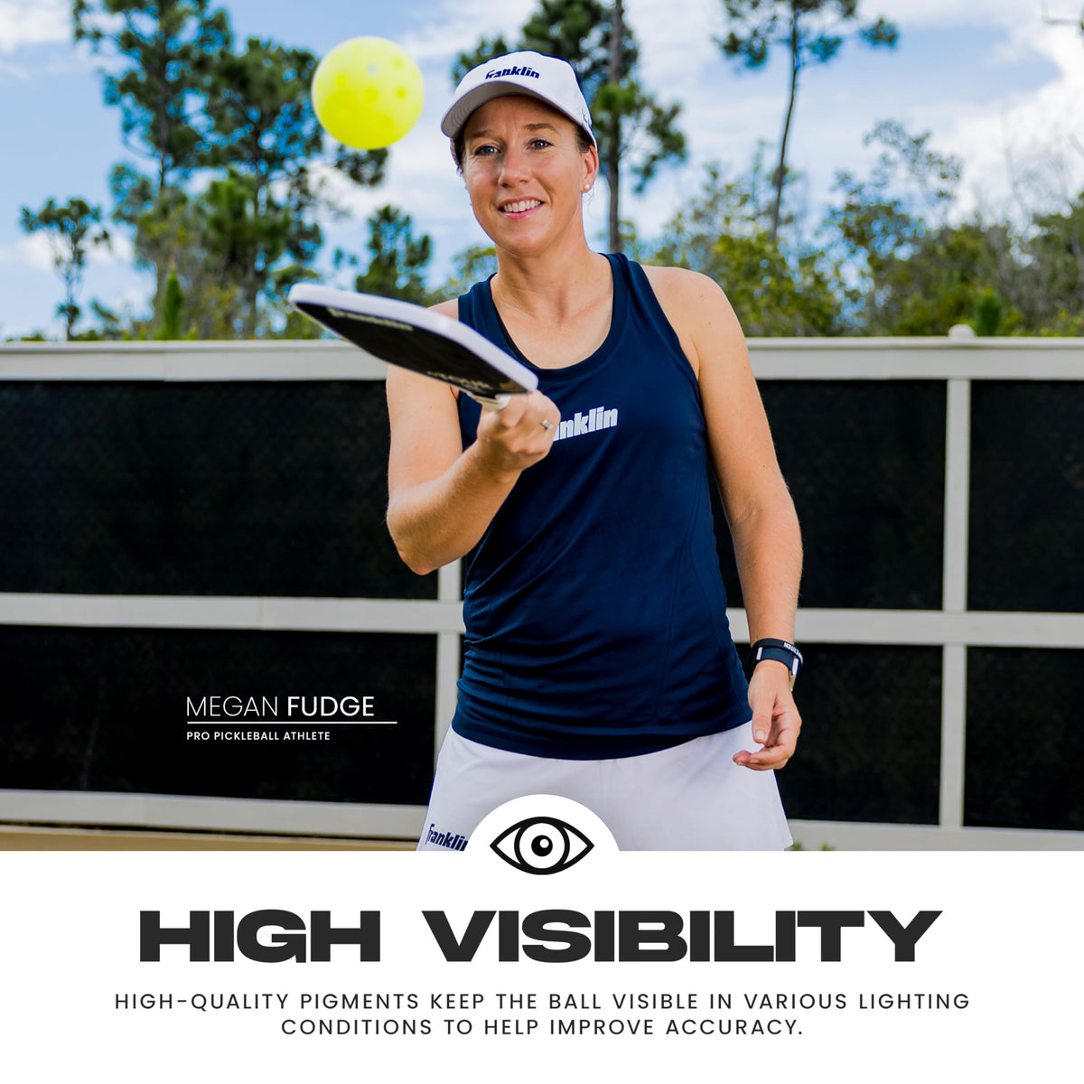Franklin Sports Outdoor - X-40 Pickleball Balls - USA (USAPA) Approved - 12 Pack Outside - Optic Yellow - US Open Ball