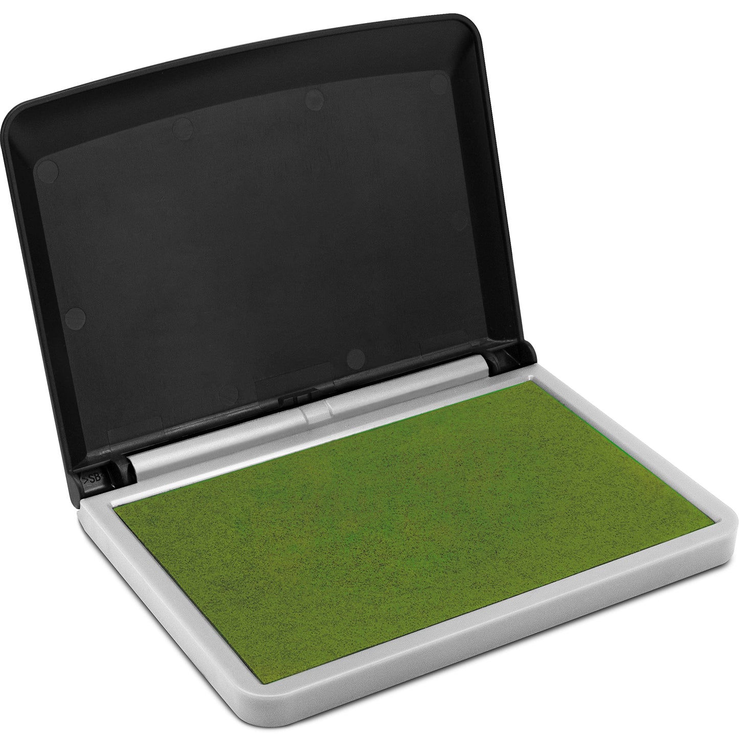 MaxMark Large Premium Olive Green Ink Stamp Pad - 2-3/4" by 4-1/4" - Premium Quality Felt Pad