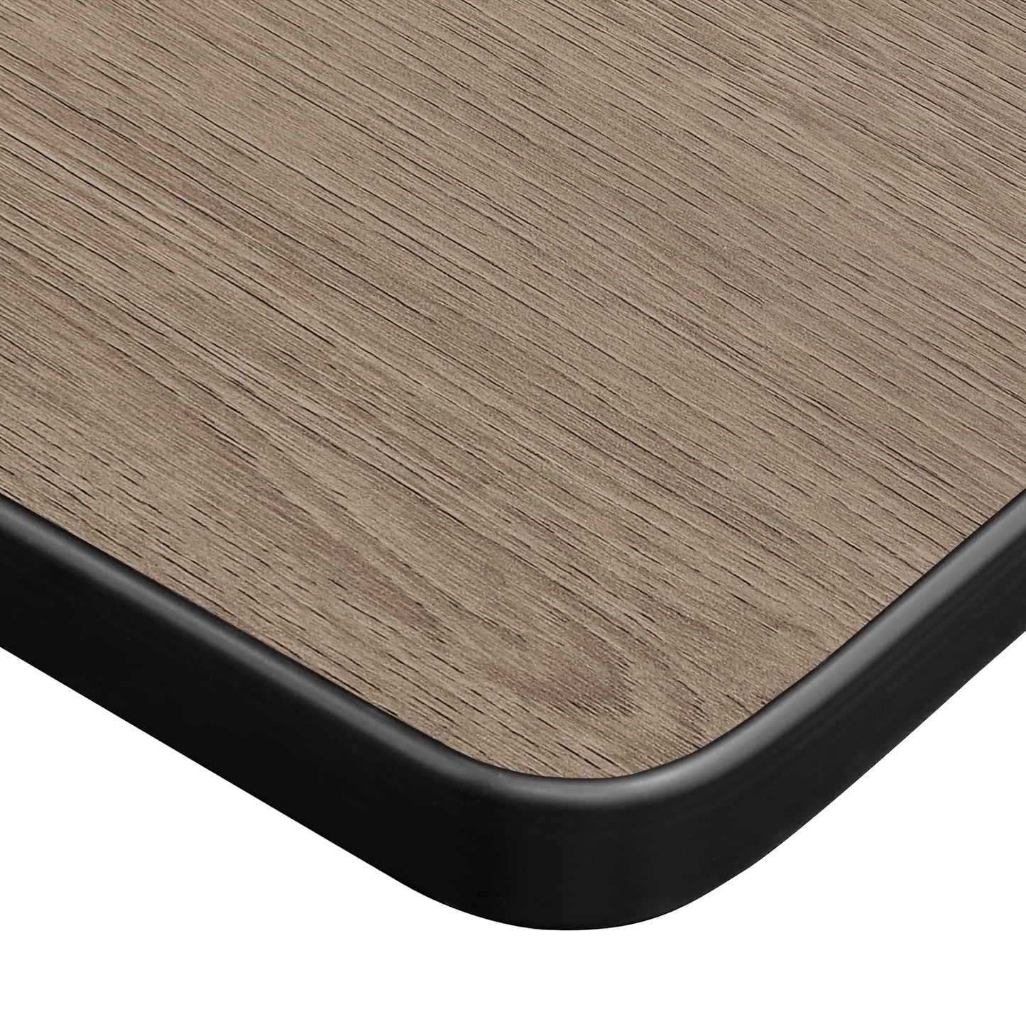 Regency Kobe 72 x 24 in. Steel T-Base Training & Café Seminar Table – Durable Laminate Worksurface with Rounded Corners, Adjustable Glides, Modern Classroom & Commercial Office Table (Noble Oak)