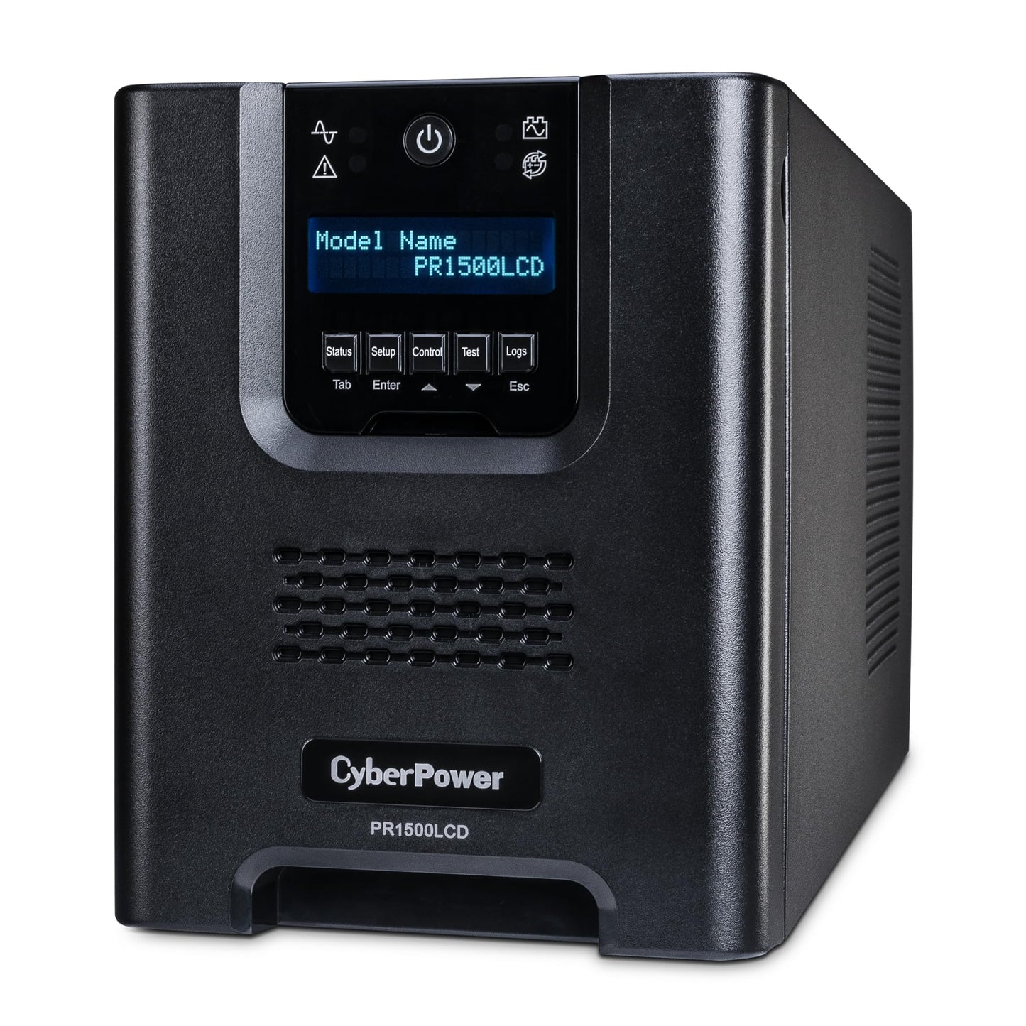 CyberPower PR1500LCD Smart App Sinewave UPS System, 1500VA/1500W, 8 Outlets, AVR, Mini-Tower