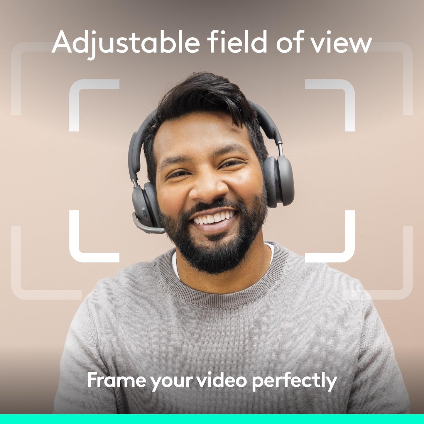 Logitech Brio 4K Webcam, Video Calling, Noise-Cancelling mic, HD Auto Light Correction, Wide Field of View, Windows Hello Works with Microsoft Teams, Zoom, Google Meet, PC/Mac/Laptop/MacBook/Tablet