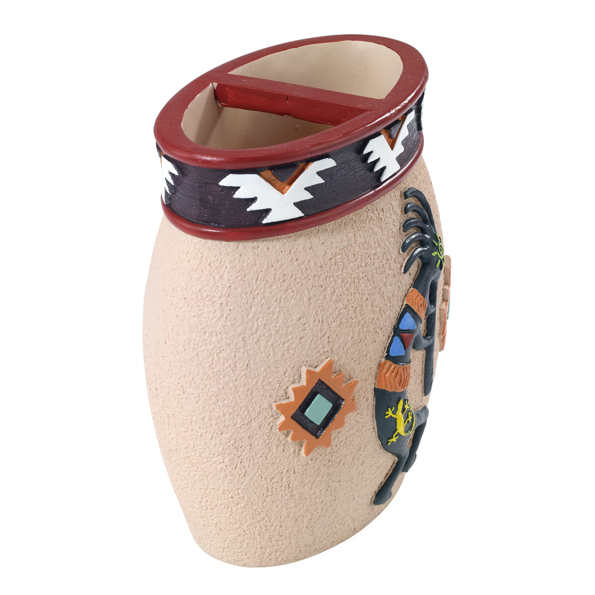 Avanti Linens - Toothbrush Holder, Guest Bathroom Essentials, Aztec Home Decor (Navajo Dance Collection)