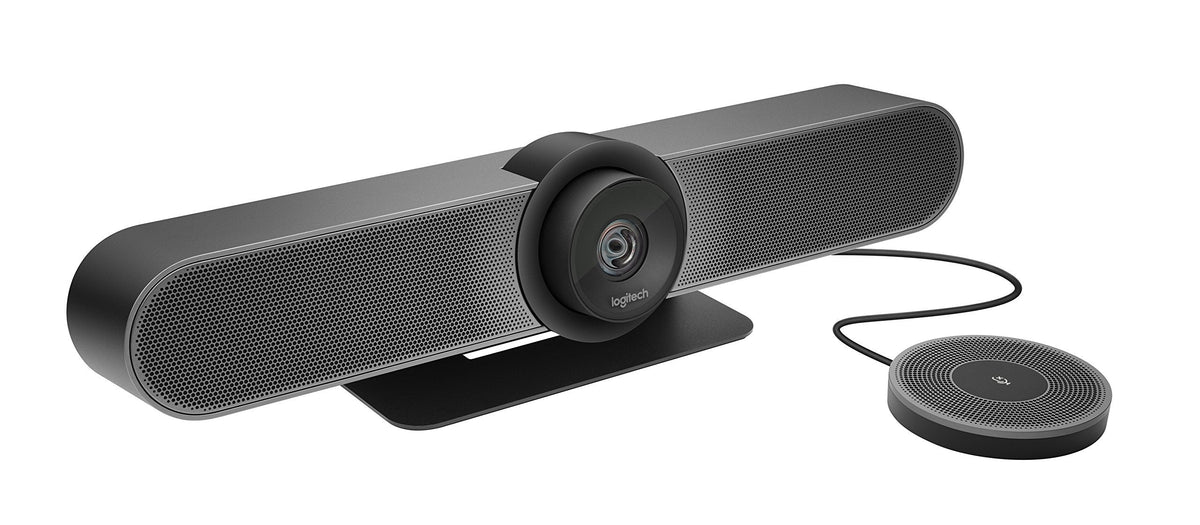 Logitech MeetUp and Expansion Mic HD Video and Audio Conferencing System for Small Meeting Rooms (Renewed)