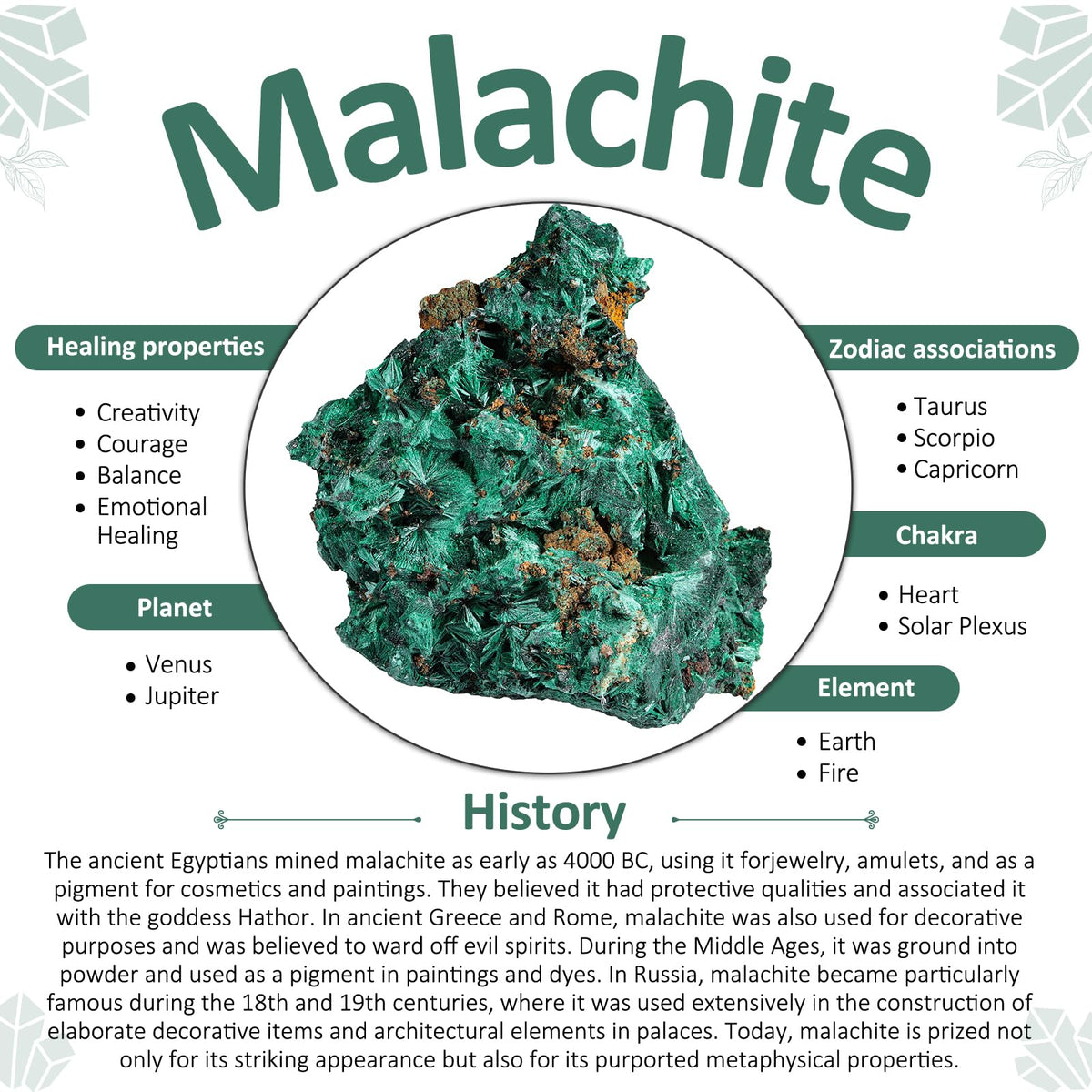 Amogeeli Natural Raw Malachite Crystal Cluster Specimen for Collection, Healing Mineral Stone Decoration for Home Office, 0.02-0.11 lb