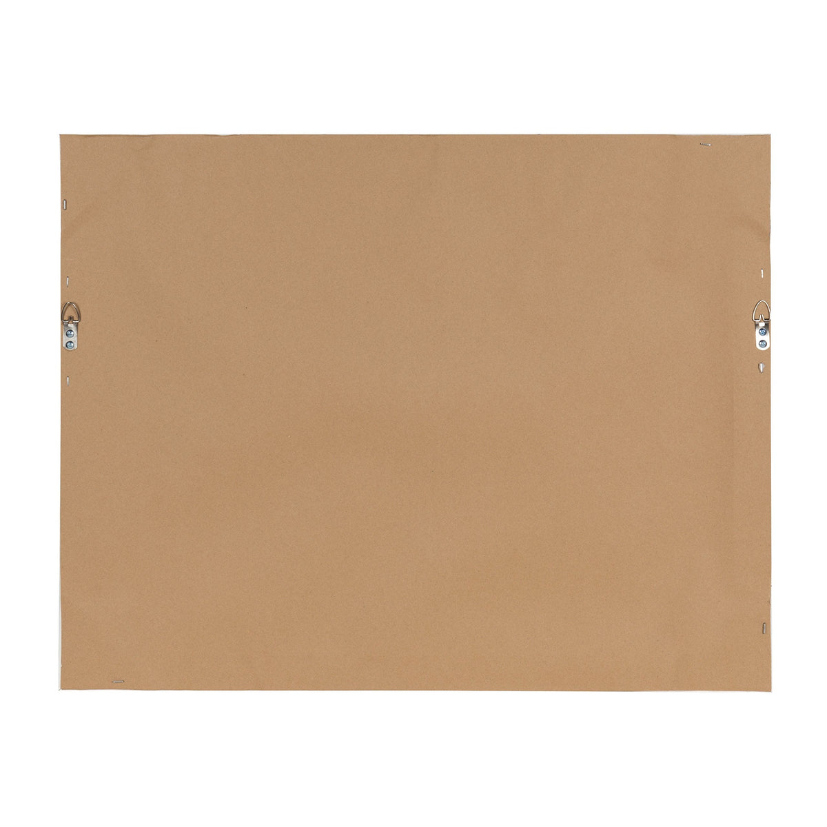 DesignOvation Beatrice Framed Magnetic Dry Erase Monthly Calendar, 23x29, Rustic Brown