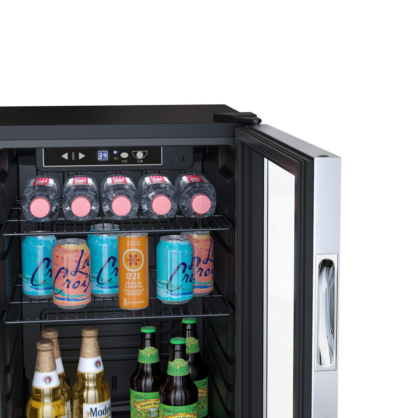 EdgeStar BWC121SSLT 18 Inch Wide 80 Can Capacity Ultra Low Temp Beverage Center
