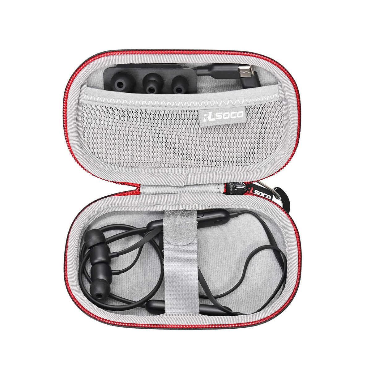 RLSOCO Hard Case for Beats Flex Wireless Earbuds | Compact Design with YKK Zipper & Scratch Protection (Case Only)