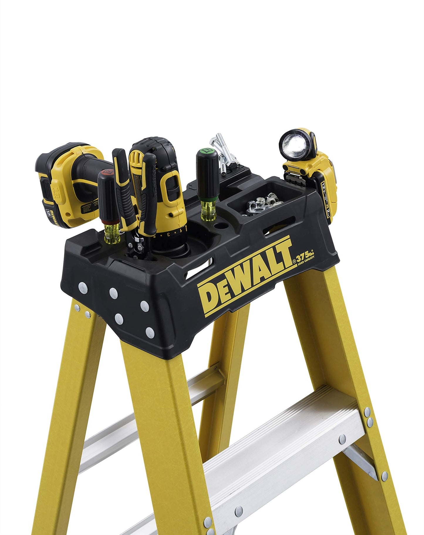DeWalt Type IAA 375lb Rated FG Stepladder 8' DXL3410-08