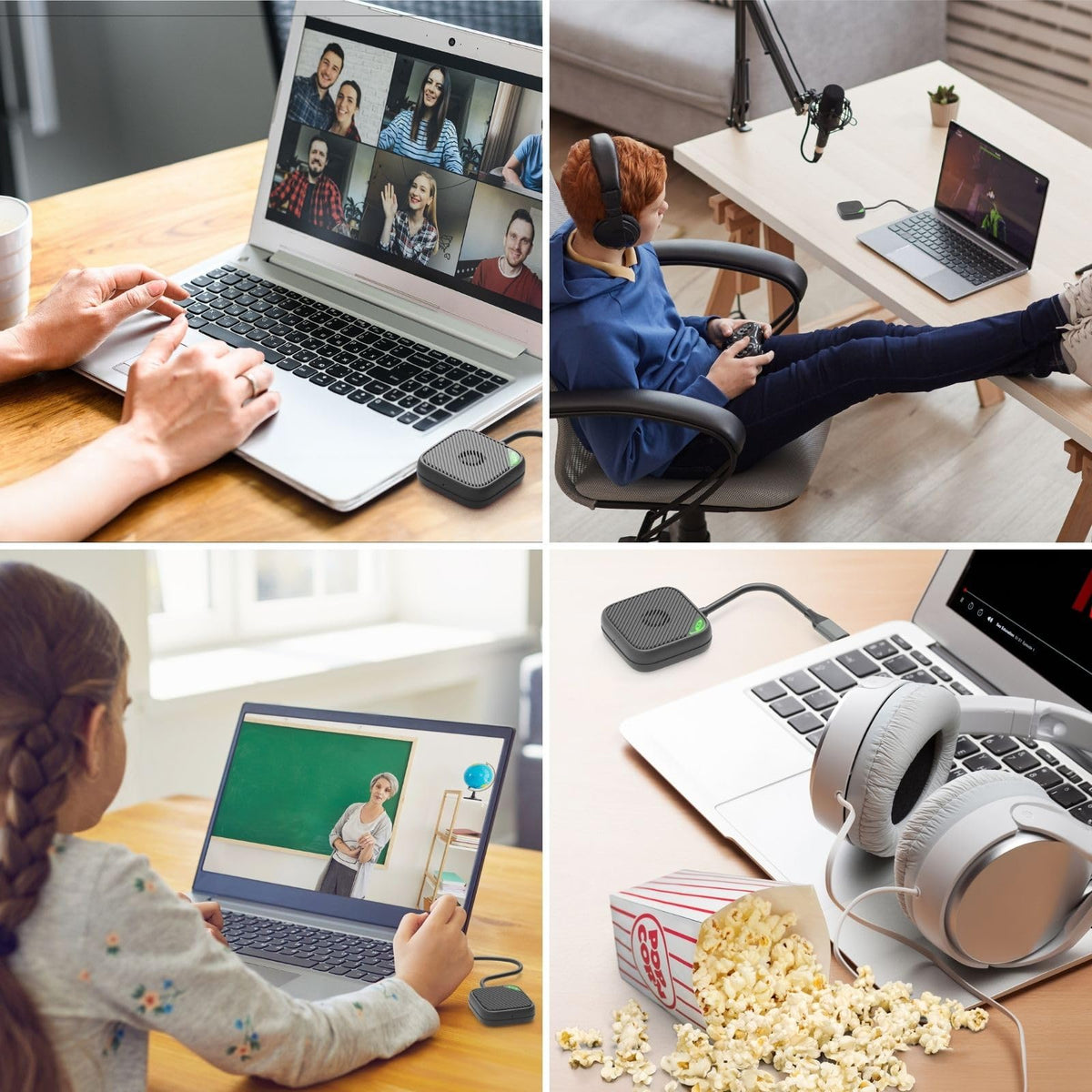 ClonerAlliance Screen-Cloner Dongle, 1080p@60fps Screen Recording with Hardware-Based encoding, capturing All Desktop Content and Audio. Compatible with Windows and Mac.