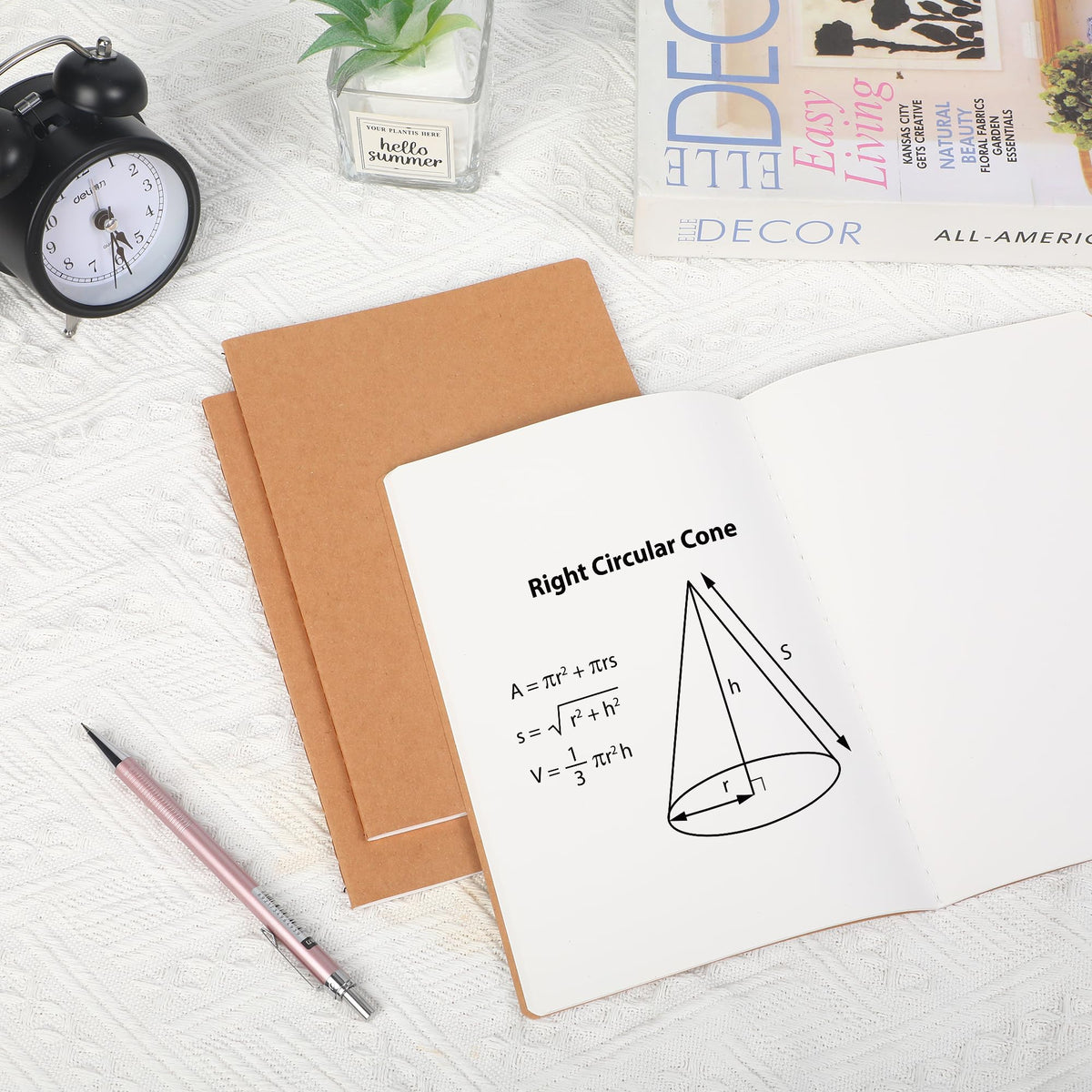 72 Pack Blank Kraft Notebooks, 8.3x5.5 Inches A5 Small Journals Bulk Blank Notebooks 80 Gsm Unlined with 60 Pages A5 Subject Notebooks Traveler Journal Set for Adult Students Back to School Supplies