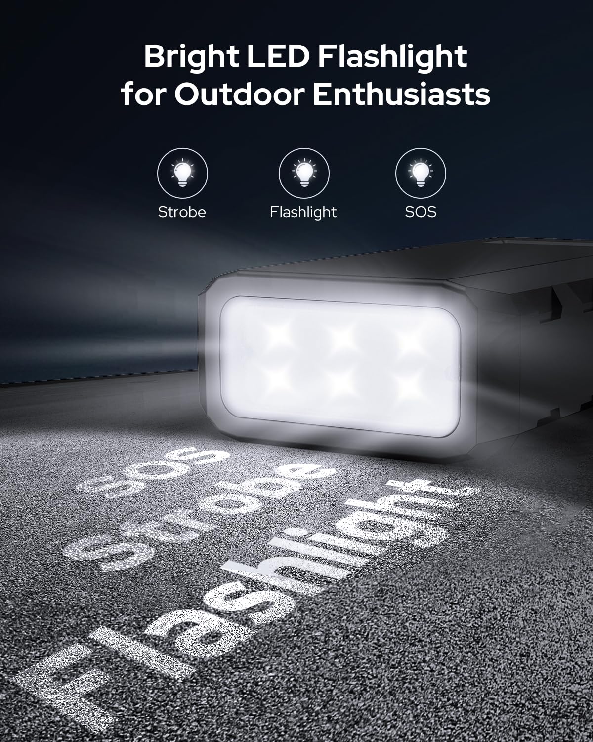 Apowking Power Bank with AC Outlet, 65W Portable Laptop Battery Bank Fast Charging, 88.8Wh 24000mah Power Station for Outdoor Camping PowerBank Travel Home Power Backup