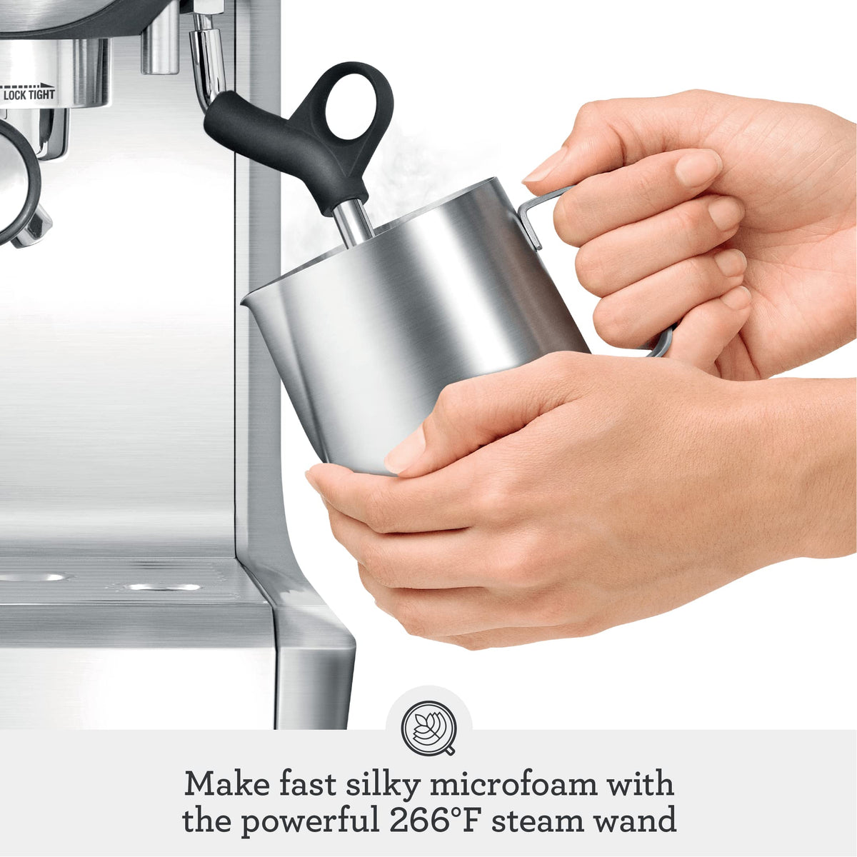 Breville Barista Express Espresso Machine BES870XL, Brushed Stainless Steel
