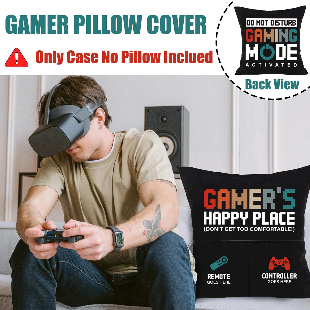 Gamer Gifts for Men Boyfriend Dad Brother Fathers Day, 2026 Graduation Gift for Son, Gaming Accessories for Room, Gaming Stuff - Gamer Gift Set Box