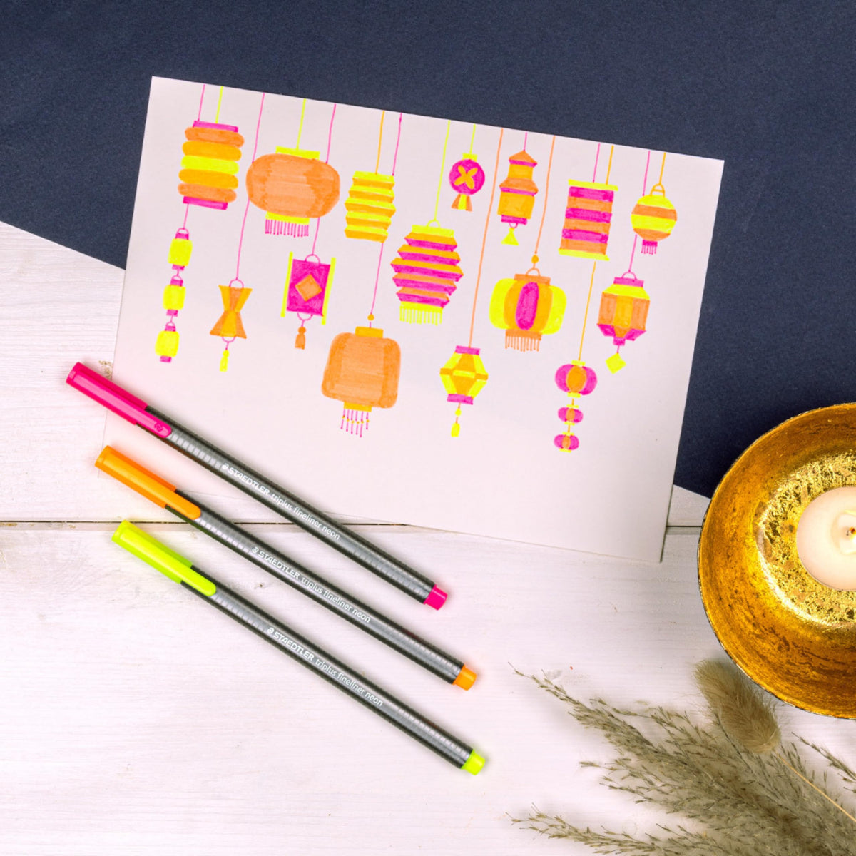 STAEDTLER Fineliner triplus 42pcs