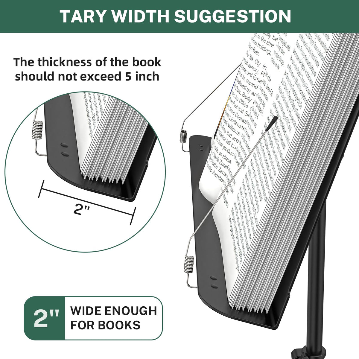 GLEAM Sheet Music Stand - Full Metal with Carrying Bag, Phone Holder, Sheet Music Folder and Clip, 5 in 1 Desktop Book Stand - Black