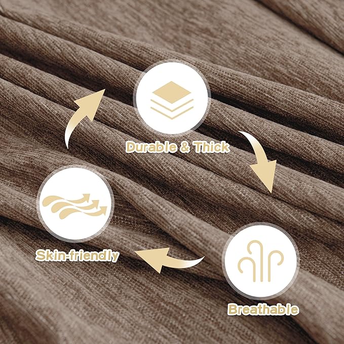 MYSKY HOME Couch Cover for Dogs, Washable Couch Covers, Non Slip Couch Sofa