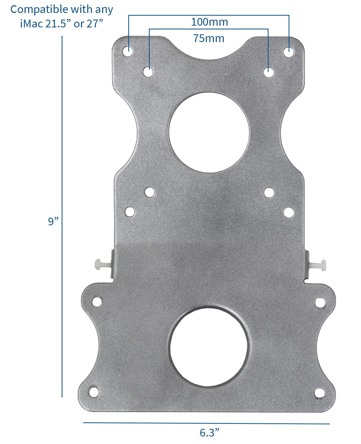 VIVO Adapter VESA Mount Kit, Bracket Set for Apple 21.5 inch and 27 inch iMac, Late 2009 to 2020 Models, LED Display Computer, Stand-MACB