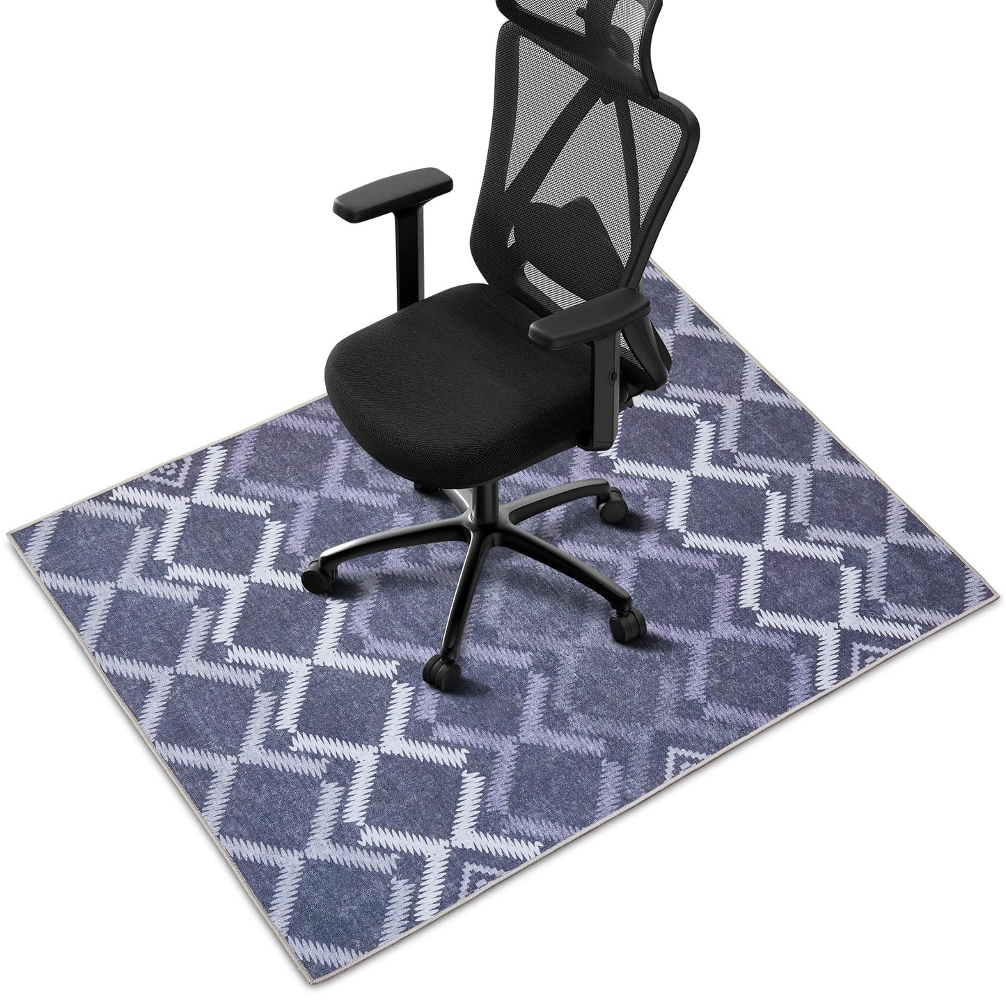 Office Chair Mat,48"x60" Desk Chair Mats,Safe Computer Chair Mat with Anti-Slip Backing,Chair Mats for Hardwood Floor with Sturdy Locked Edge,Easy to Clean Office Rug for Home/Offices