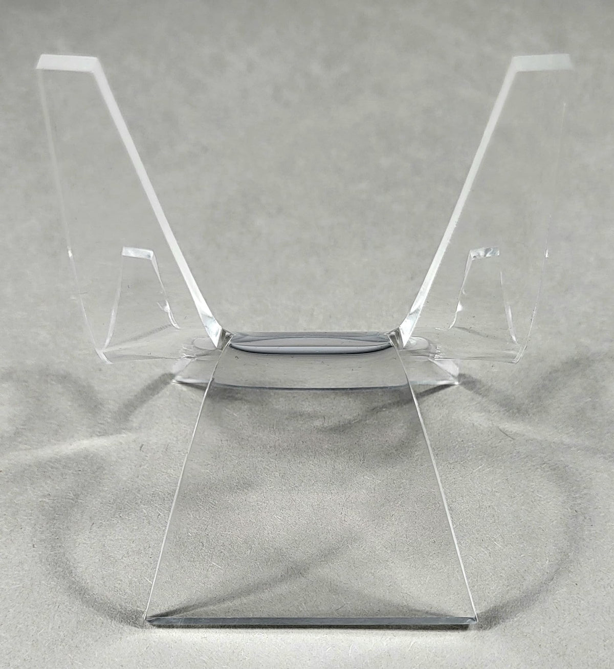 HQRP-Crystal 3" Acrylic Display Stand Pedestal for Crystal Heart / Slice / Slab and other Stones