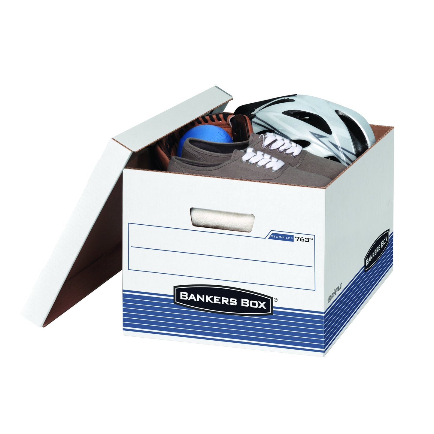 Bankers Box 30-Pack Medium Duty File Storage Boxes with Lids, FastFold Assembly, Letter/Legal, STOR, (0076316)
