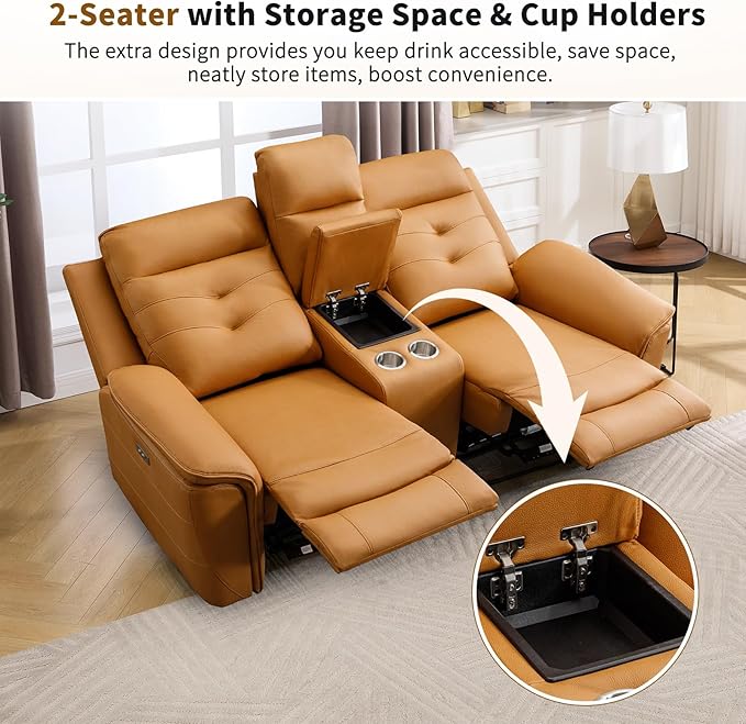 ANJ 3-Piece Power Recliner Sofa Set