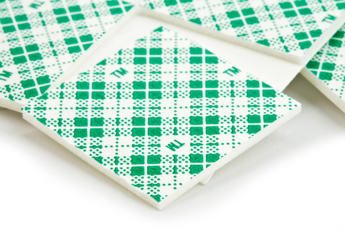 Scotch® - Precut Foam Mounting 1" Squares, Double-Sided, Removable, 16 Squares/Pack - Precut, double-sided mounting tabs- 6 pack