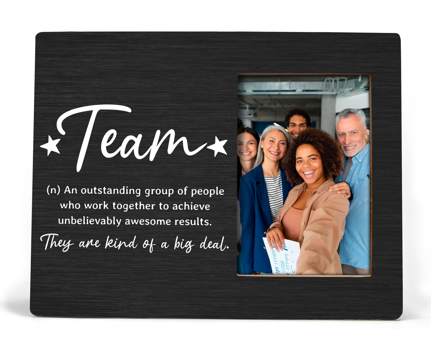 XDFVL Team Picture Frame, Team Ever, Team Gifts, Desk Picture Frames for Office, Team Gifts for Employees, Team Appreciation Gifts for Employees, Gifts for Work Team, Photo Frame 4x6