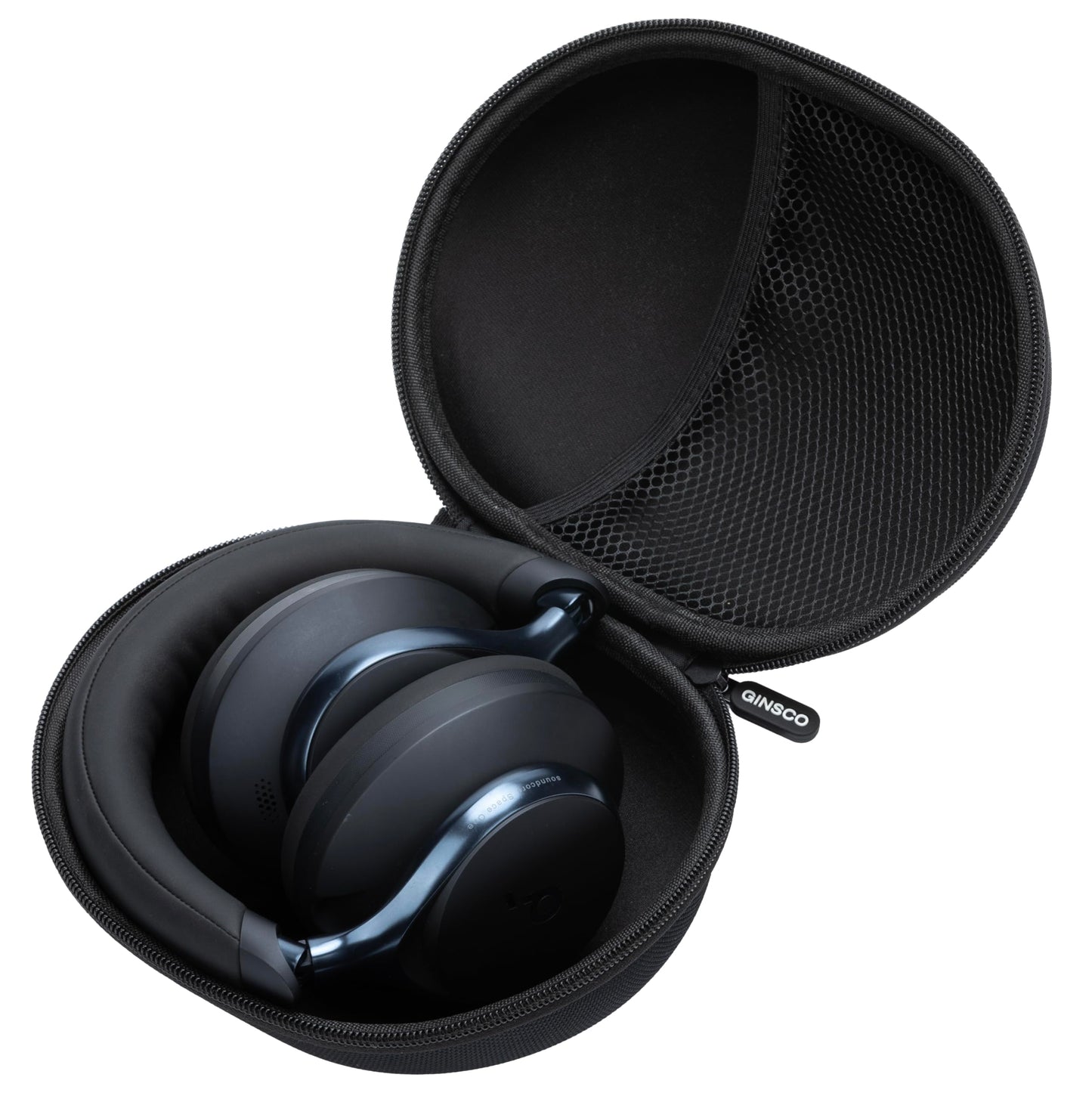 Ginsco Hard Case for Soundcore by Anker, Space One, Active Noise Cancelling Headphones, Arch Case for OneOdio Pro 10/A70/A71, ATH M20X/M30X/M40X, Sony MDR7506 etc Studio Monitor Headphone
