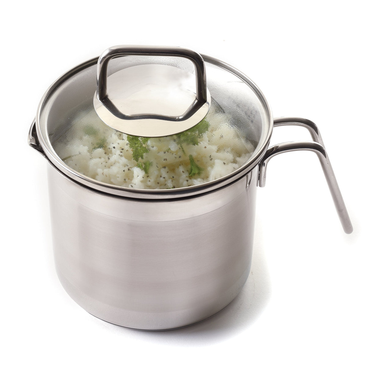 Norpro 8-Cup Stainless Steel Multi-Pot with Straining Lid