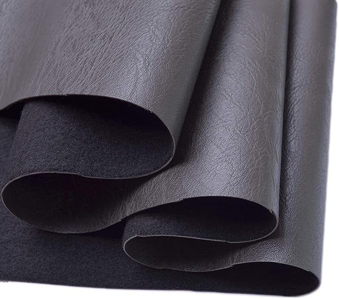 Wento Thick Faux Leather Fabric Soft Skin Grain PU Leather