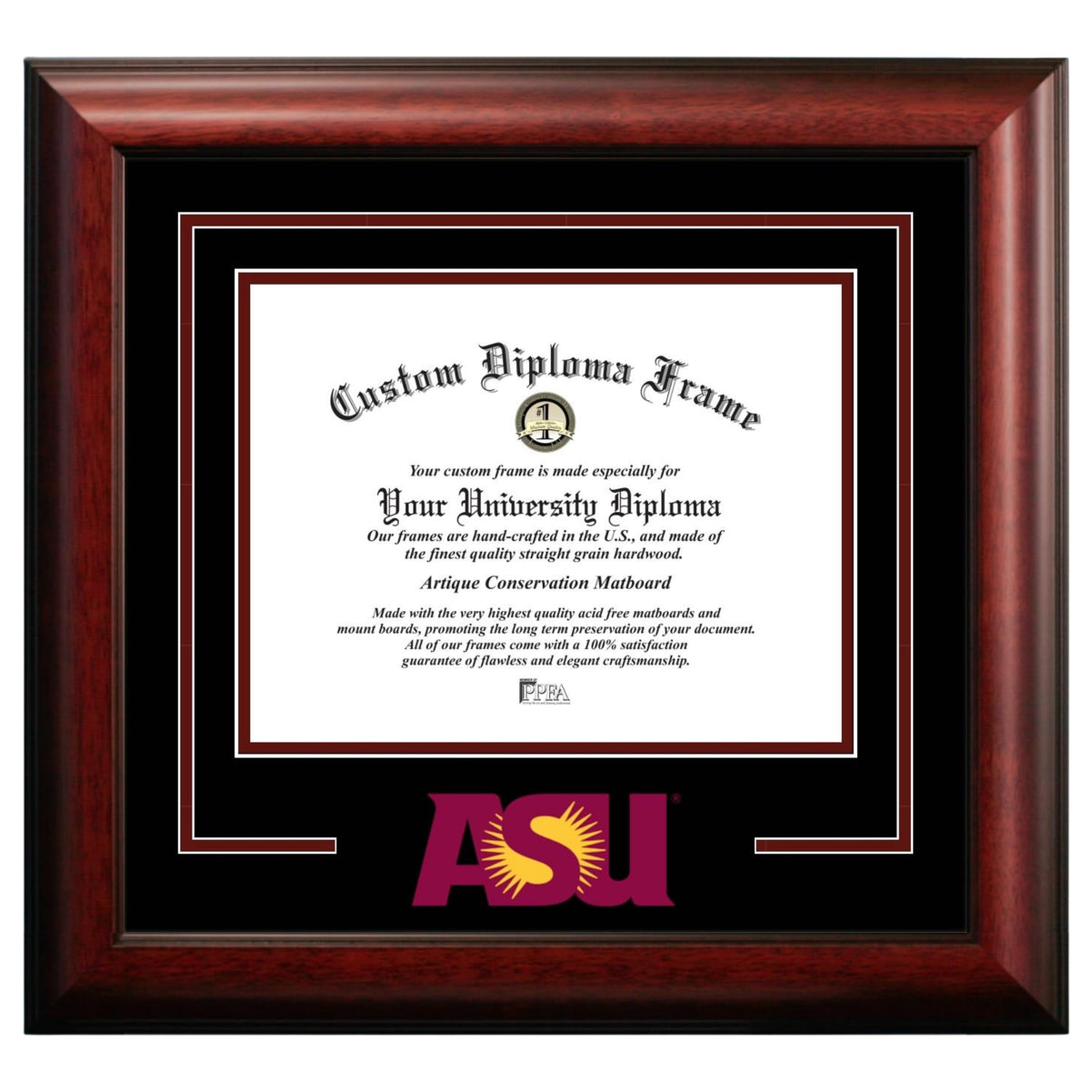 Campus Images Arizona State University Sun Devils Spirit Diploma Frame