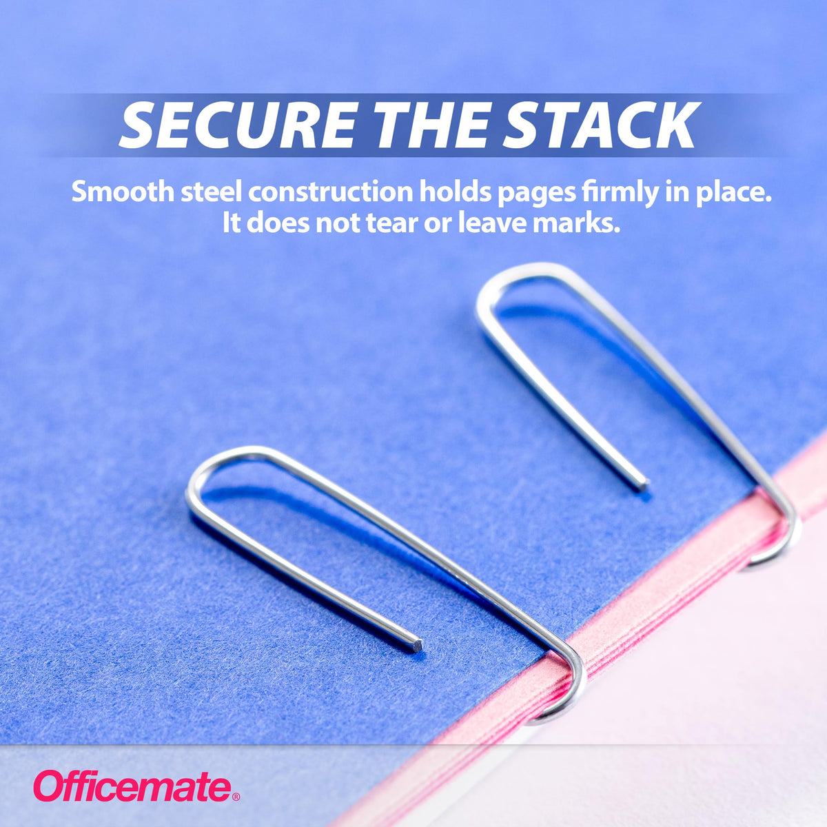 Officemate Premium #1 Paper Clips, 1,000 Paper Clips (10 Boxes of 100 Each) (99916) , Silver