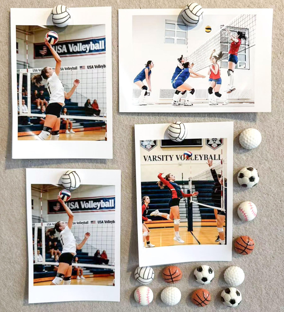 Push Pins for Wall,25Pcs Sports Decorative Push Pins, Thumb Tacks for Bulletin Board, Photos Wall & Maps, Desk Decor for School Offices (Golf)