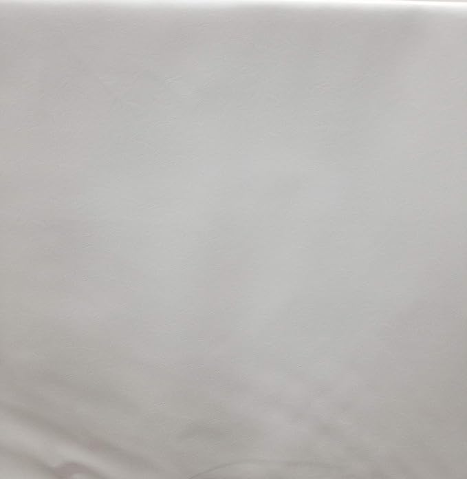 NAT Leathers | White Soft Faux Vegan Leather PU | 5 Yards Cut by The Yard |