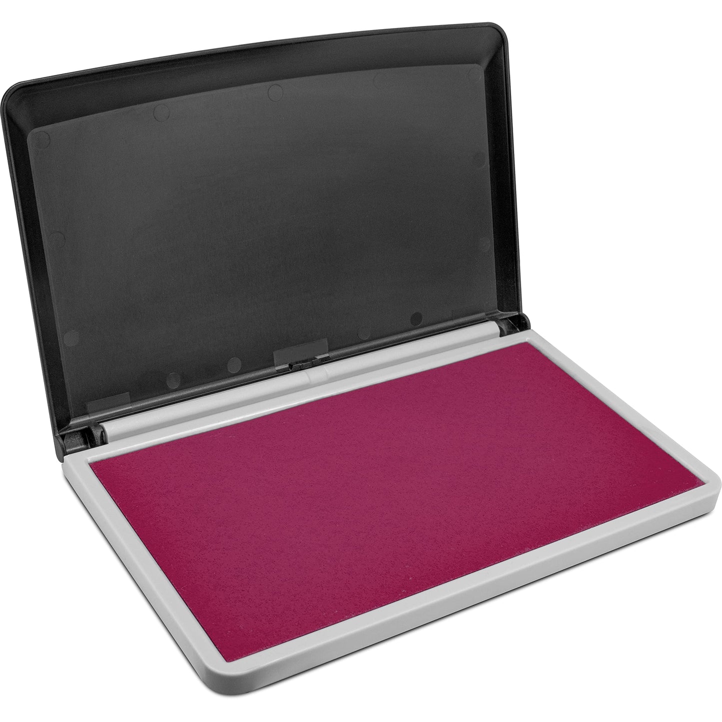 MaxMark Large Premium Magenta Purple Ink Stamp Pad - 3.5" x 6.25" - Quality Felt Pad