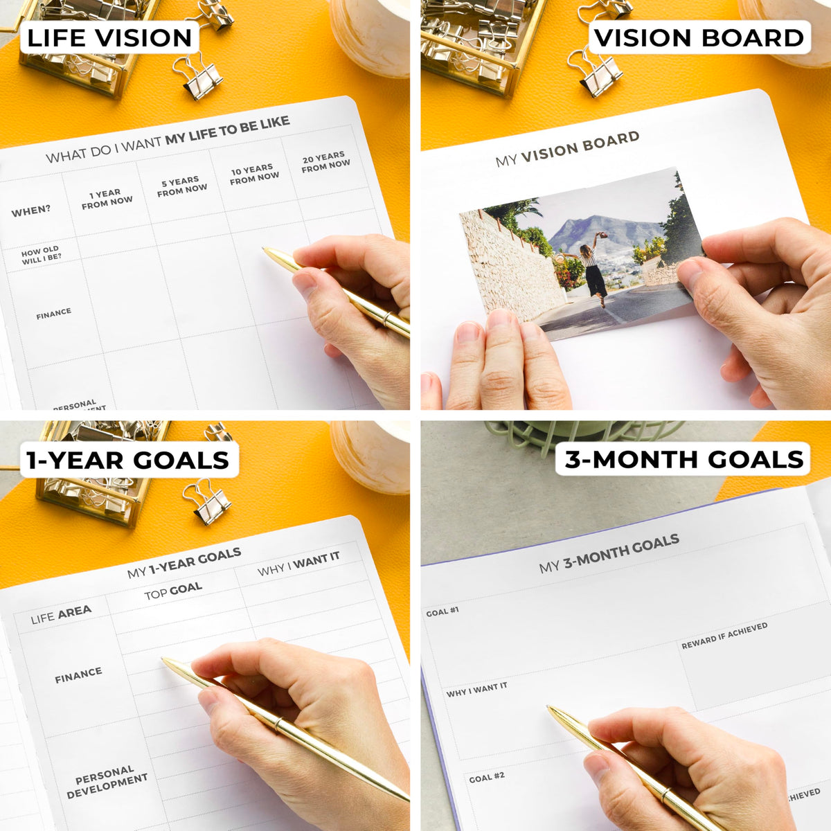 Clever Fox Planner PRO Light – Weekly & Monthly Life Planner to Increase Productivity, Time Management and Hit Your Goals, 8.5x11″ (Lavender)